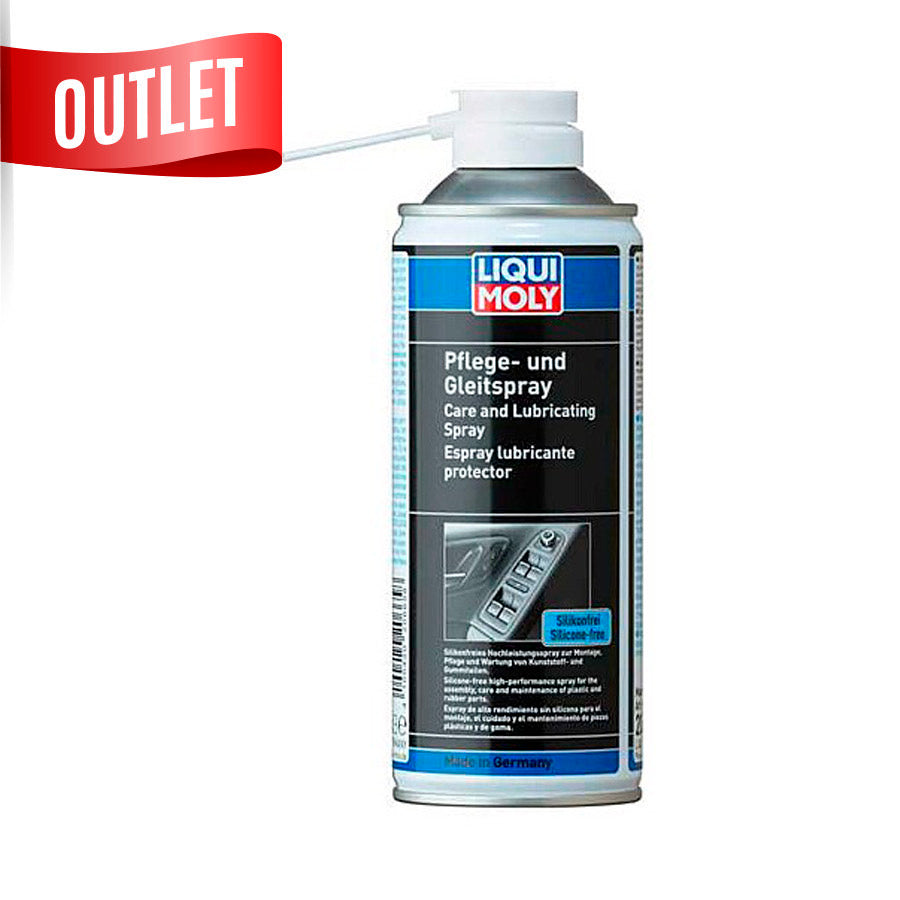 Spray lubricante protector de plásticos