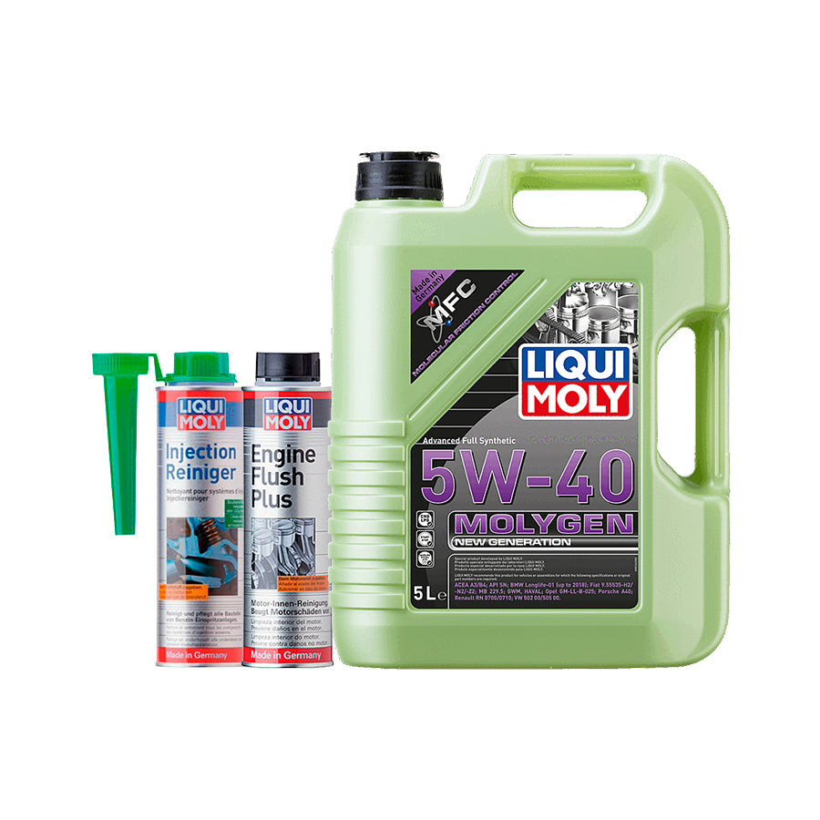 Paquete básico afinación 5W-40 Molygen