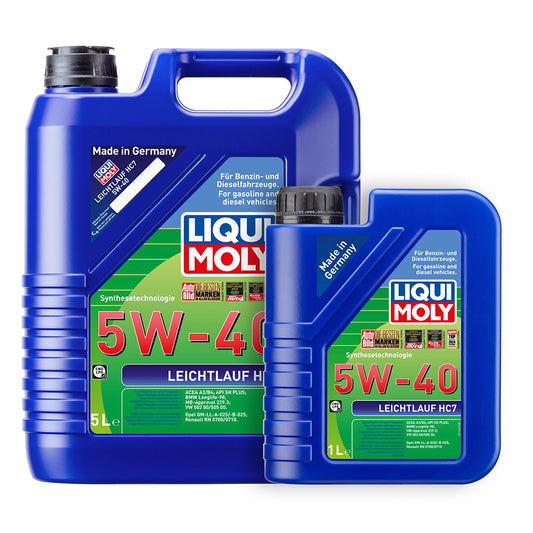 Paquete HC7 5W-40 | 6 Litros