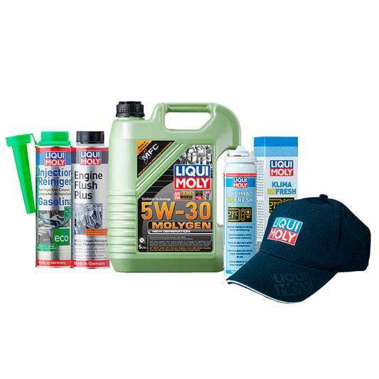 Paquete afinación 5W-30 Molygen - Klima Refresh