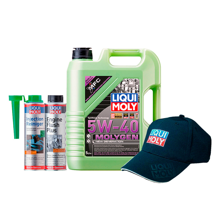 Paquete básico afinación 5W-40 Molygen
