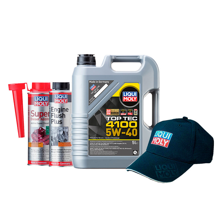 Paquete afinación básico diésel | 5w-40 Top Tec