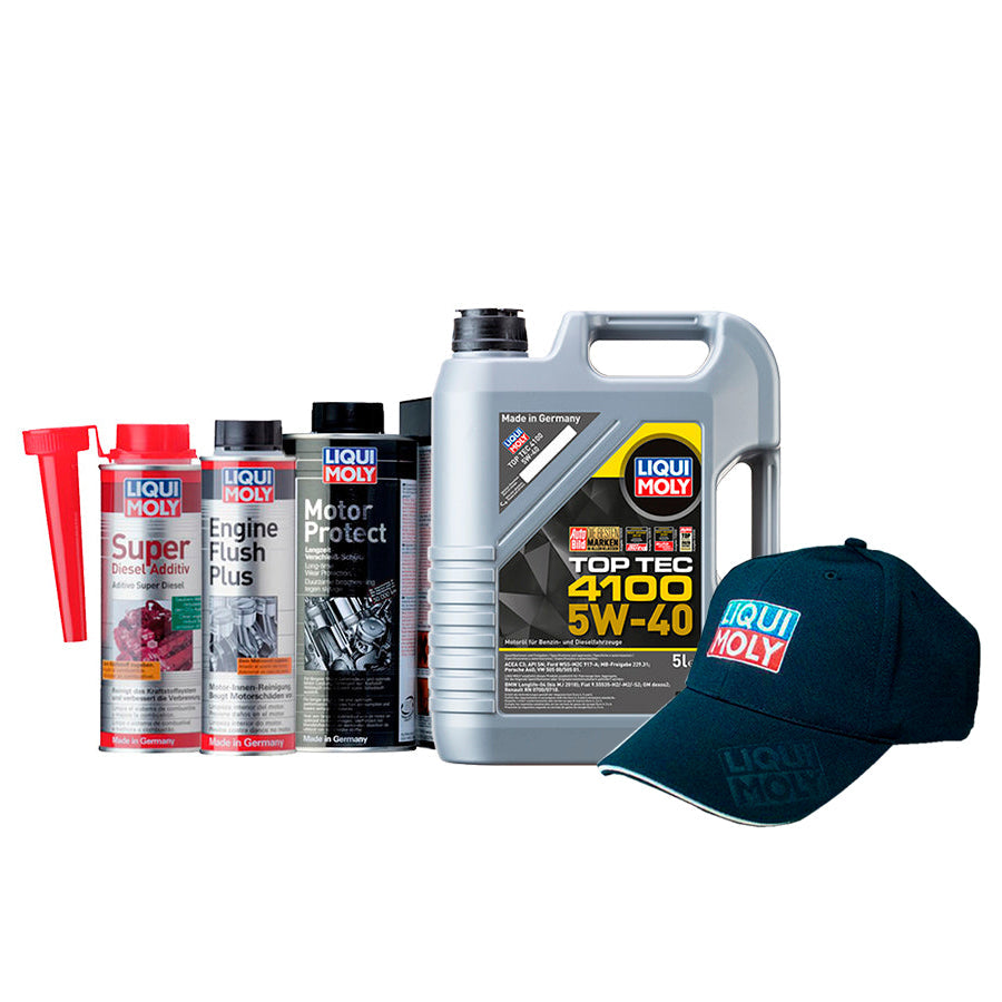 Paquete afinación+ diésel 5W-40 Top Tec
