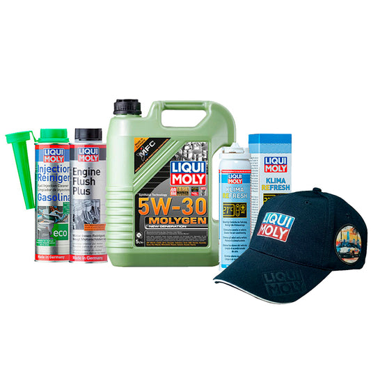 Paquete afinación 5W-30 Molygen - Klima Refresh