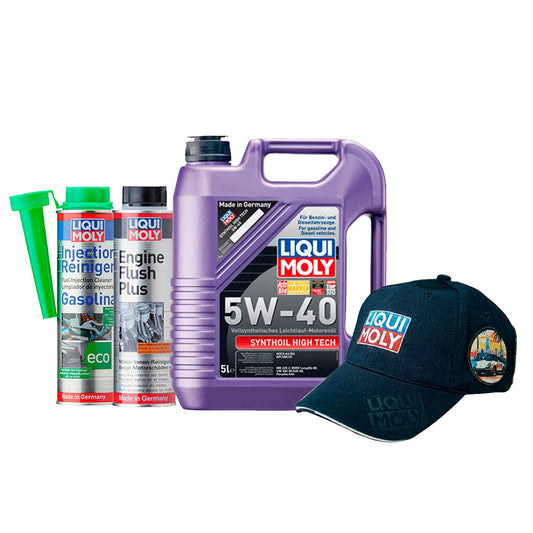 Paquete básico afinación 5w-40 Synthoil - 100% Sintético