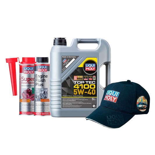 Paquete afinación básico diésel | 5w-40 Top Tec