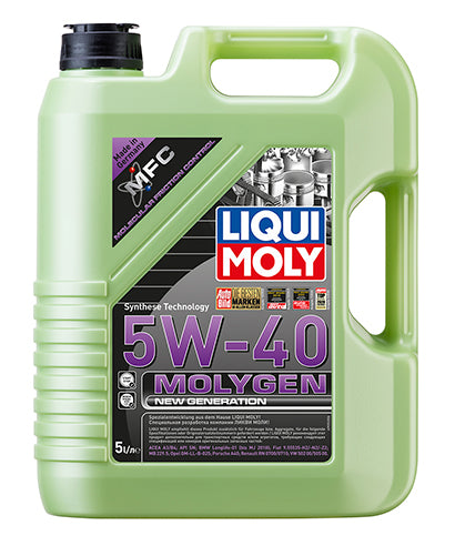 Aceite 5W-40 Molygen - Nueva Generación