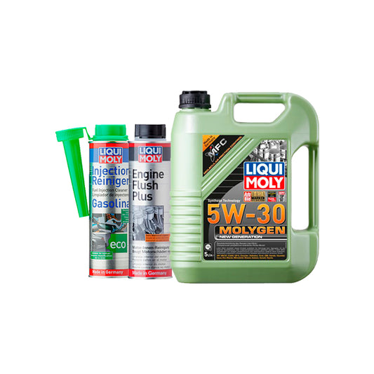 Paquete básico Molygen 5w-30 - Autos asiáticos y americanos