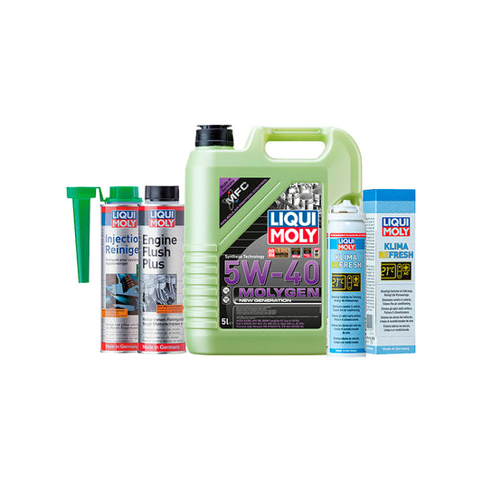 Paquete afinación 5W-40 Molygen - Klima Refresh