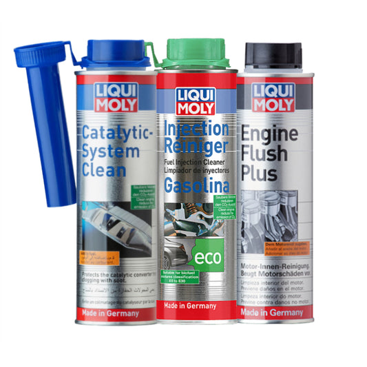 Paquete Básicos Liqui Moly | Limpiador de motor, Limpiador de Injectores, Limpiador de Catalizador