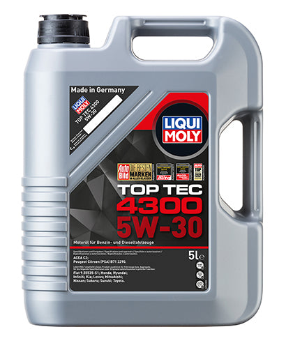 Aceite 5w-30 TOP TEC 4300 – Liqui Moly México