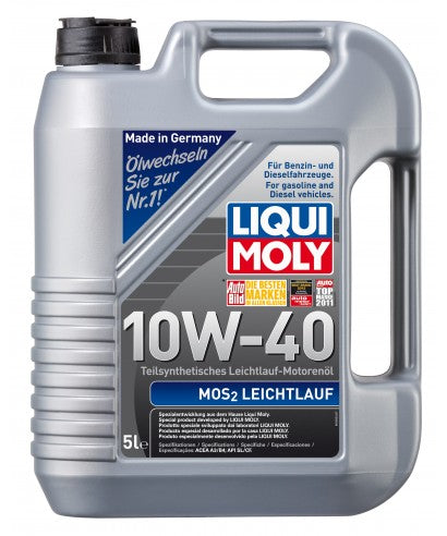 Aceite 10w-40 con antifriccionante MoS2 – Liqui Moly México