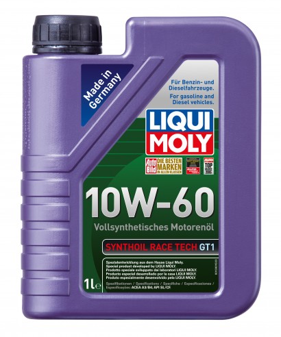 Aceite 10w-60 100% Sintético 1 Litro